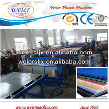 Hot sale PP hollow grid sheet production line